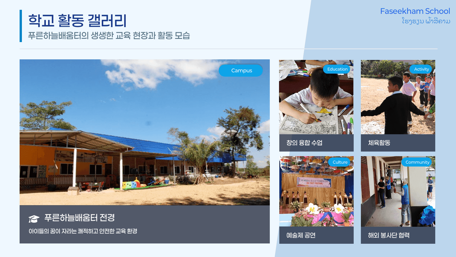 라오스 FASIKHAM School 국제 교육협력 MOU 체결 소식 - 이미지 5